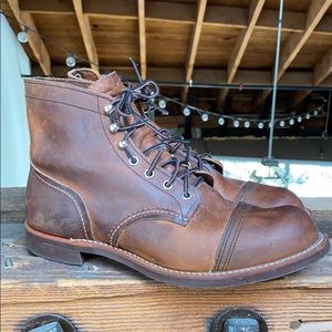 Red wing boots never been worn